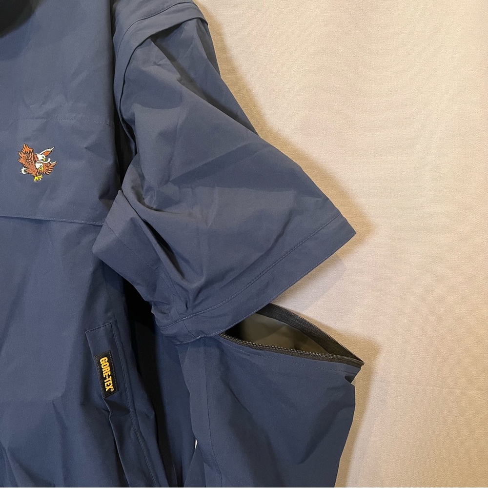 Zero Restriction Golf Outerwear Mens Zip-Up Vest & Jacket Blue Goretex XL - Picture 10 of 12